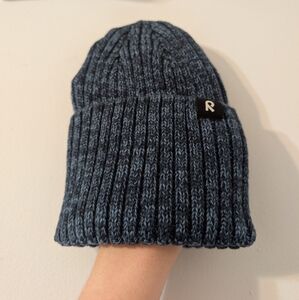 Reima Villaisa Blue Merino Wool Kids Beanie (1-4Y)